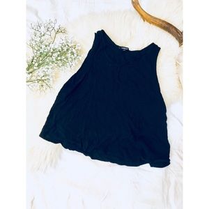 Black tank top